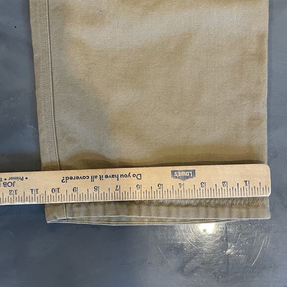 Duluth Fire Hose Ultimate Cargo Work Mens Pants 48x34 Reinforced Knee Tan - Picture 4 of 8